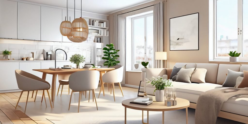 Custom home interior