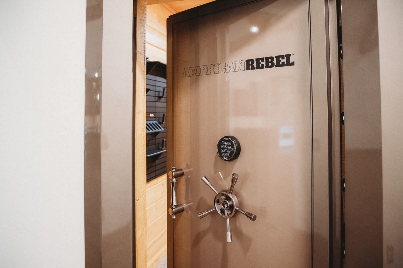Gun safe and safe room entry